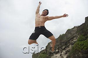 AsiaPix - Man jumping in air