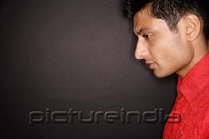 PictureIndia - Profile of man, head shot