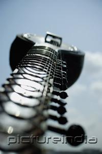 PictureIndia - Close-up of a sitar