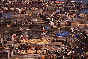 Asia Images Group - Vietnam, Can Tho, Hau river, Floating market.